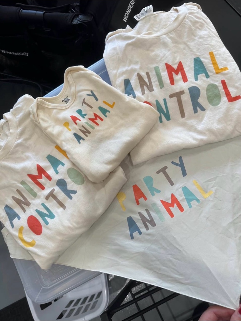 Party Animal family set - Colorful Lettering